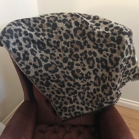 Vero moda leopard print warm scarf - Picture 2 of 2